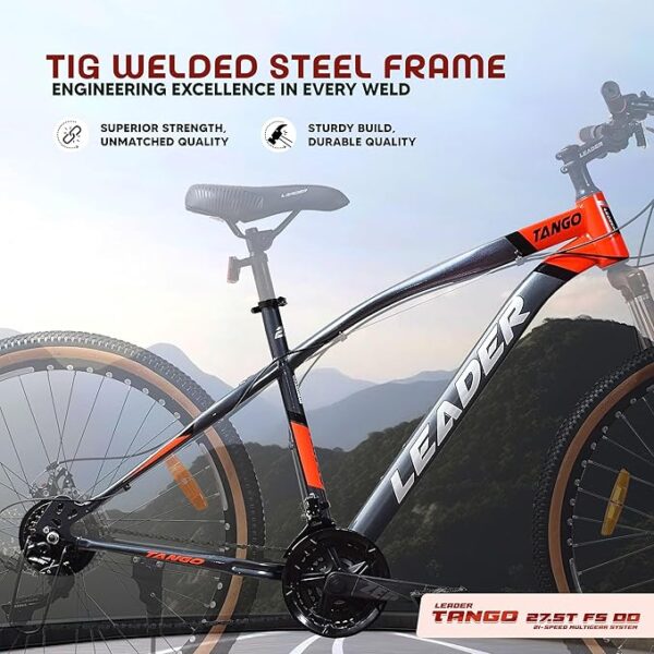 Tango Cycle – sleek modern bicycle designed for comfort and performance, ideal for urban rides.”